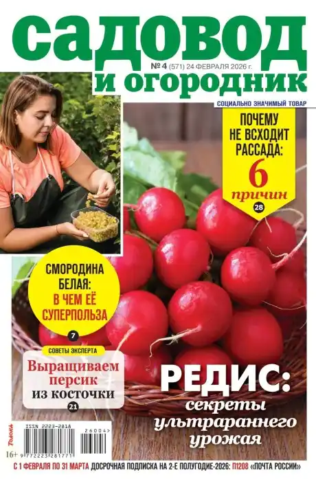 Садовод и огородник №4 (февраль/2026)